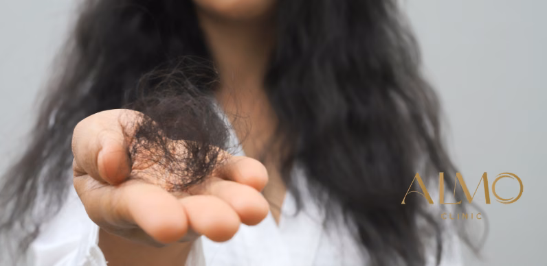 Alopecia areata — patch of hair loss on the scalp