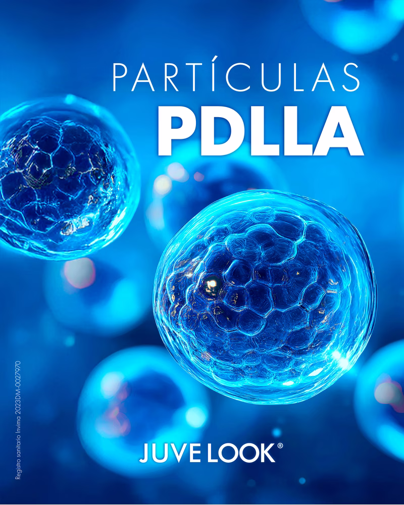 PDLLA particles in Juvelook — collagen biostimulation in the dermis PDLLA particles biostimulation Juvelook polylactic acid Colombia