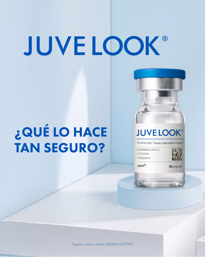 What makes Juvelook's PDLLA safe for delicate facial zones Juvelook what makes it safe PDLLA biostimulator