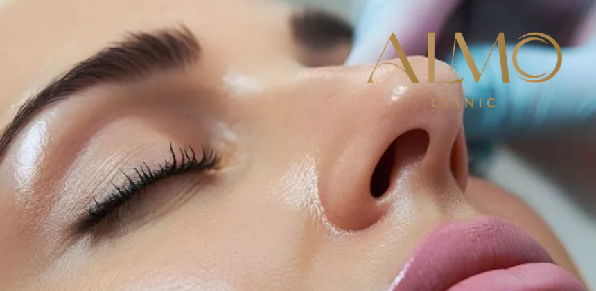 Secondary rhinoplasty in Bogotá — technical complexity and revision result ALMO Clinic Secondary rhinoplasty — complexity and results in Bogotá