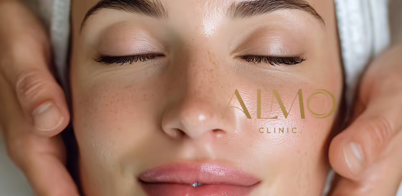 What is Sculptra — facial treatment areas ALMO Clinic Bogotá Facial areas treated with Sculptra: cheeks, temples and jawline