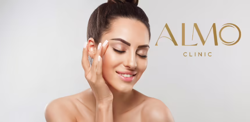 Radiant skin after collagen biostimulation with Sculptra at ALMO Clinic