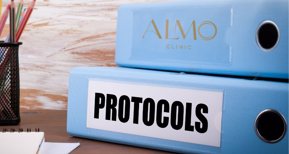 Medical safety protocols at ALMO Clinic