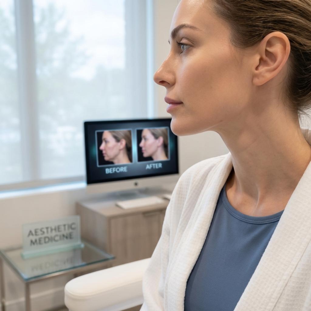 Double chin treatment without surgery with Morpheus8 and Liftera in Bogotá
